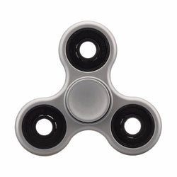 Silver Matte Black Bearing Spinner