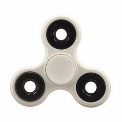 White Matte Black Bearing Spinner