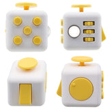 Yellow Fidget Cube