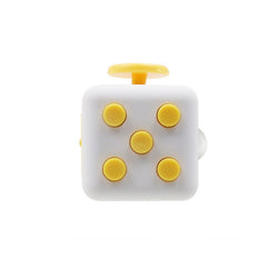 Yellow Fidget Cube