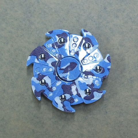 Blue Army Heptagon Spinner