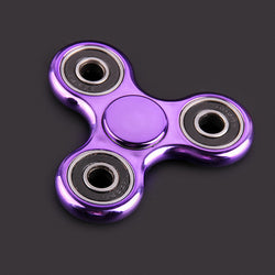 Purple Chrome Metal Spinner