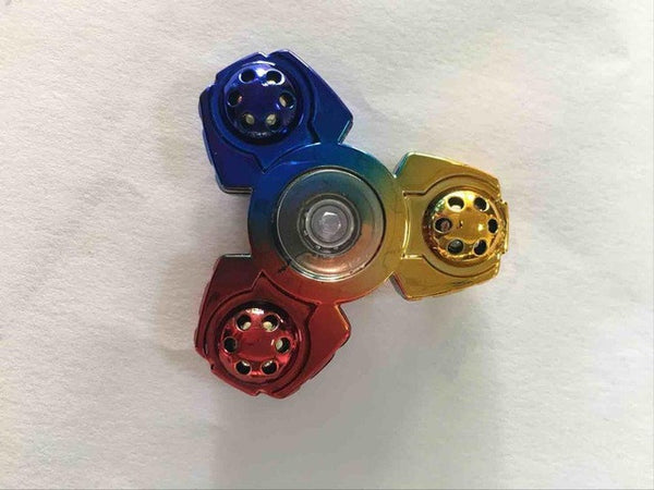 Blue Red Yellow Mech Spinner