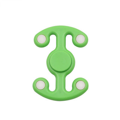 Green Skeleton Spinner