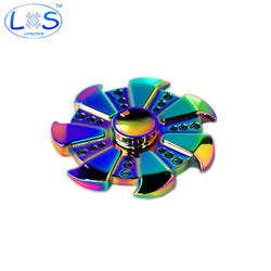 Rainbow Heptagon Spinner